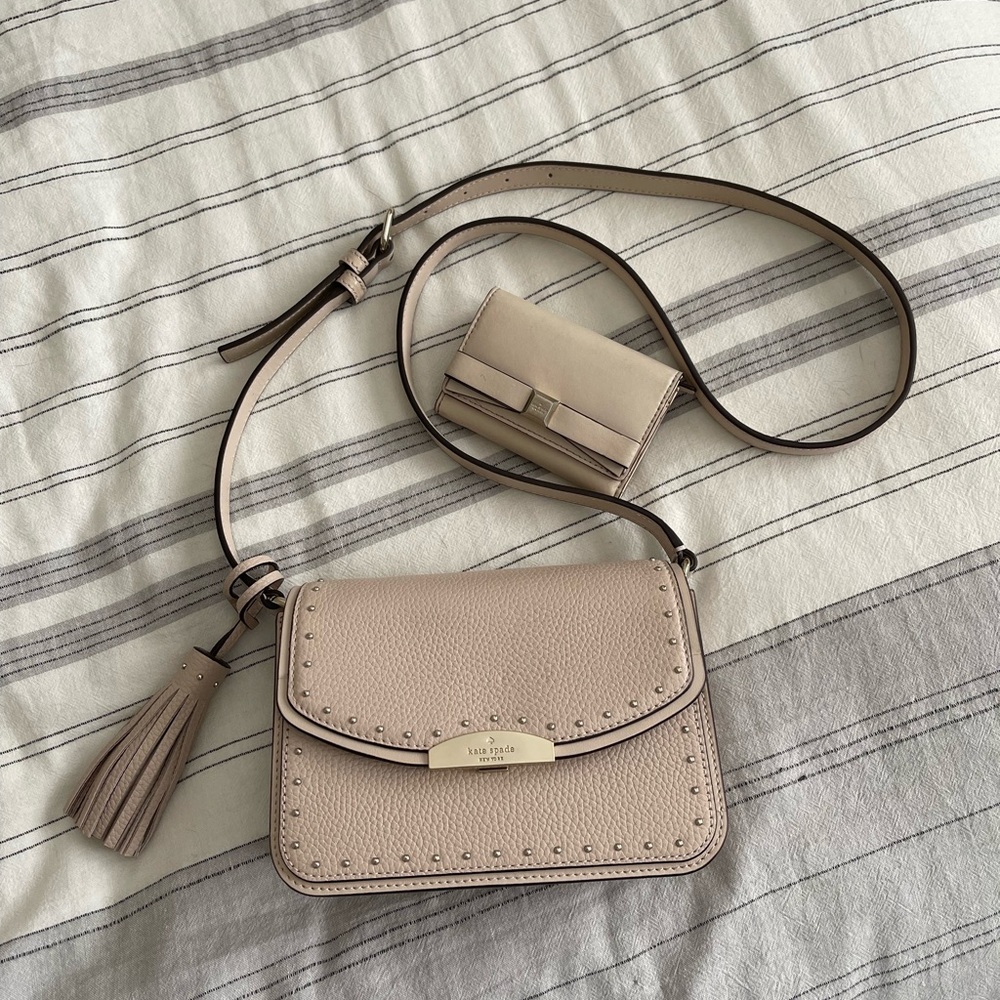 Kate Spade West Street Kenway with Tassel and wallet